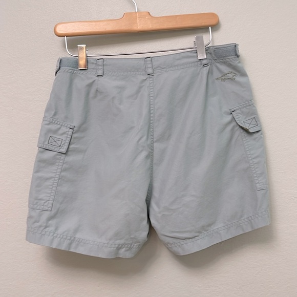 Horny Toad Cargo Shorts, Powder Blue Sz 8 - Picture 3 of 6